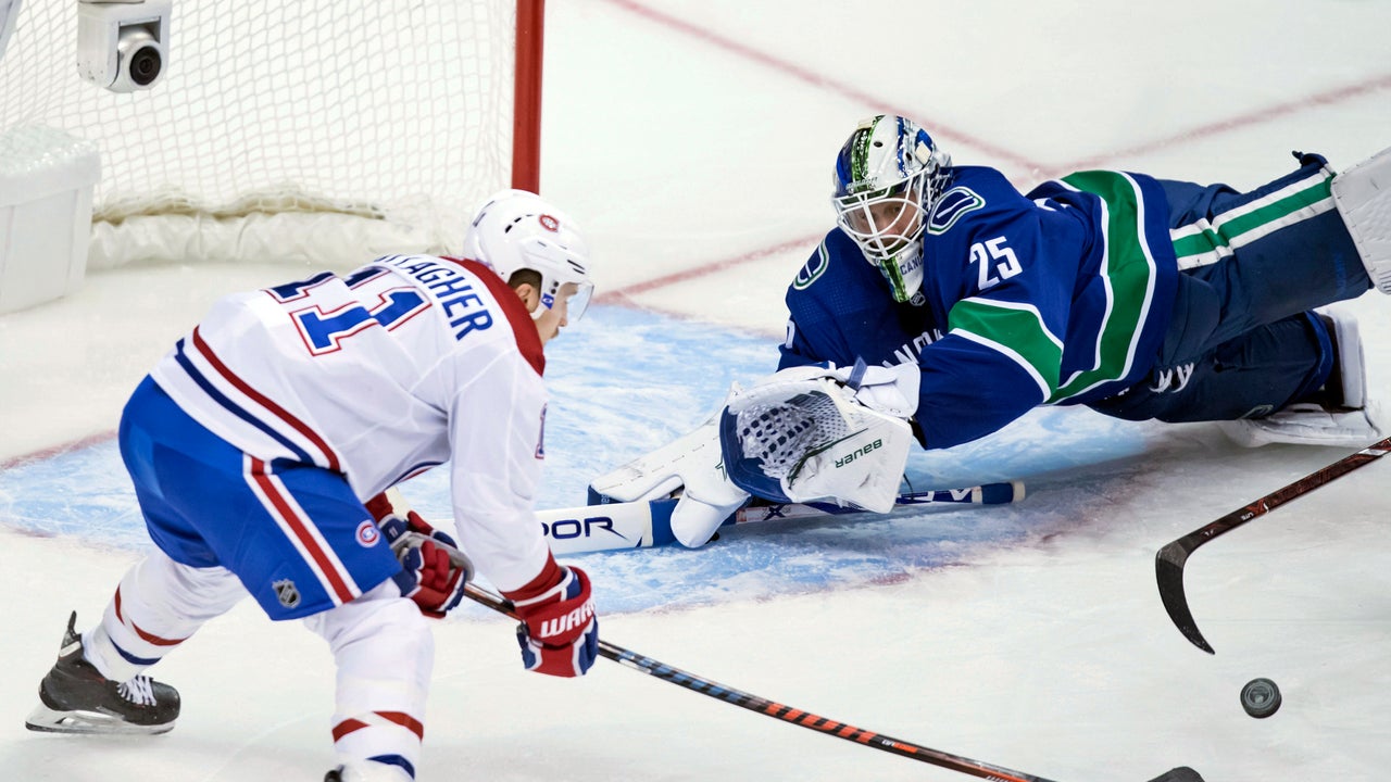 Drouin’s power-play goal sends Canadiens past Canucks 3-2